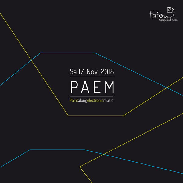 Ausstellung PAEM - Paint along electronic music